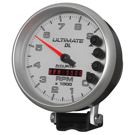 Autometer Tachometer Gauge K Rpm Pedestal Datalogging Ultimate