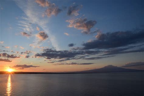 Tramonto Nel Golfo Di Catania Di Stelli Partecipa Al Concorso Tra Mare