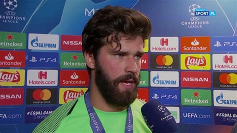 Alisson W szatni nie rozmawialiśmy o finale z zeszłego roku Polsat Sport