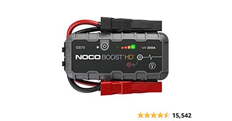 Noco Boost Hd Gb Volt Ultrasafe Lithium Jump Starter Box