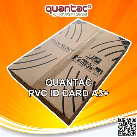 Jual Quantac Pvc Card Print Laser Toner A Id Card Layers Set Pet