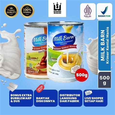 Jual Krimer Kental Manis Gr Susu Kental Manis Milk Barn Gr