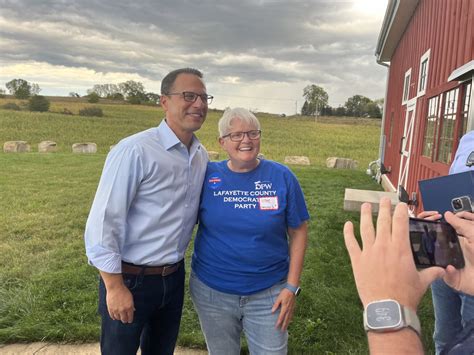 Sen Tammy Baldwin Pennsylvania Gov Shapiro Campaign Together In