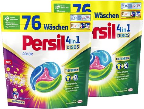 Persil In Color Discs Wl X Waschladungen Waschmittel Mit