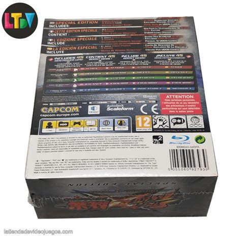 Comprar Street Fighter X Tekken Special Edition Ps3 La Tienda De