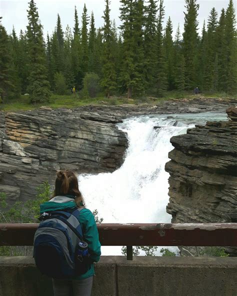 Athabasca Falls💚 | Wilderness, Athabasca, Fall