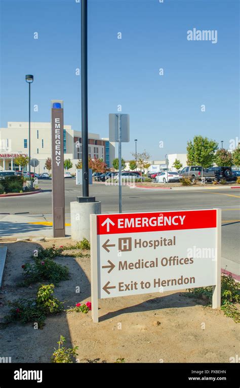 Eemergency room complex at Community Medical Center in Clovis, CA USA Stock Photo - Alamy