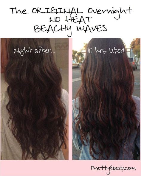 Easy Ways To Get Wavy Hair Overnight