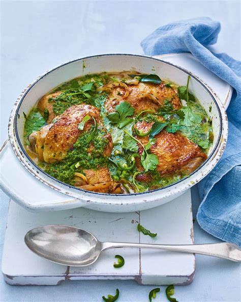 Zesty Lime Coriander And Coconut Chicken Curry Recipe Delicious Magazine