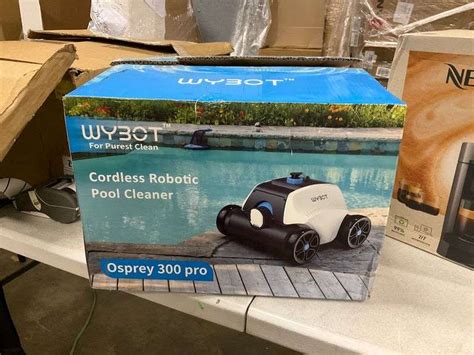 Wybot Cordless Robotic Pool Cleaner Osprey 300 Pro Matthews Auctioneers