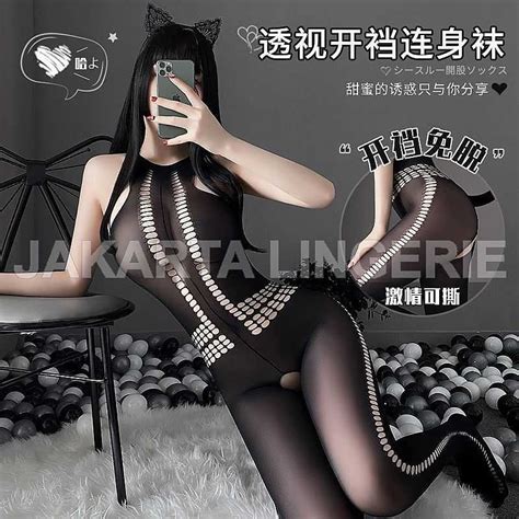 Promo Jakarta Lingerie Hot Bodystocking Jlk Personal Trainer Sexy