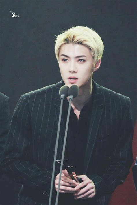 Sehun At AAA Asia Artist Award EXO Sehun EXOK Asia Artist