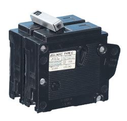 C215 GTE Sylvania Plug-In 2 Pole 15A Residential Circuit Breakers ...