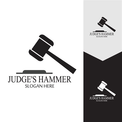 Hammer of a judge icon vector 7855415 Vector Art at Vecteezy