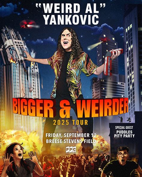 Fpc Live Presents Weird Al” Yankovic Bigger And Weirder Tour — Breese