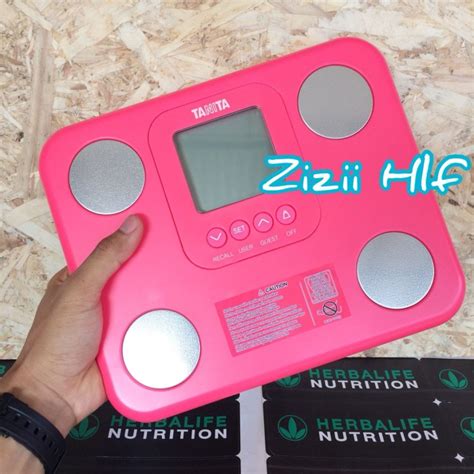 Jual Timbangan Badan Digital Tanita Pink Bc Herbalife Shopee