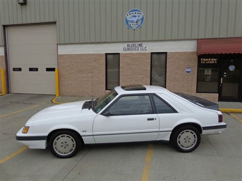 1986 Ford Mustang Svo Hatchback 2 Door 23l Turbocharged Last Year