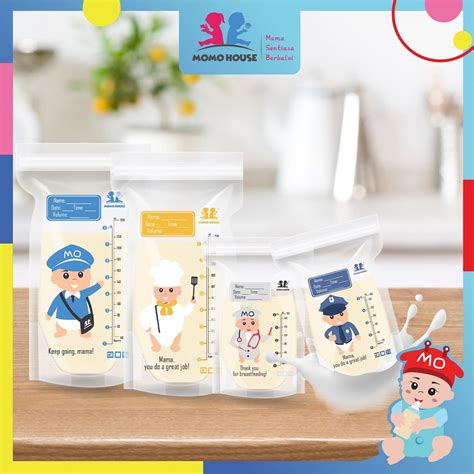 Jual 30 Pcs MOMO HOUSE 150Ml 250Ml Kantong ASI Plastik ASI Breastmilk