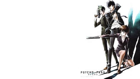 Hd Wallpaper Psycho Pass Kougami Shinya Tsunemori Akane No People