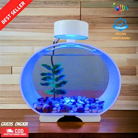 Jual Promo Aquarium Ikan Cupang Soliter Akrilik Aquarium Mini