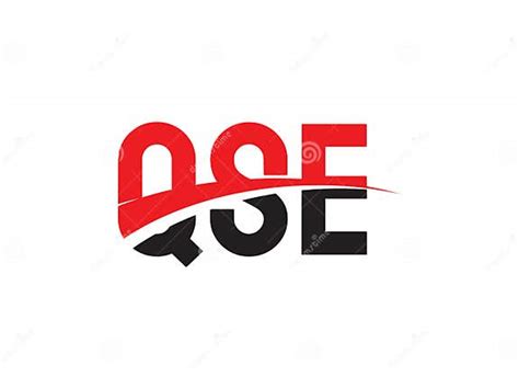 Qse Letter Initial Logo Design Vector Illustration Stock Vector