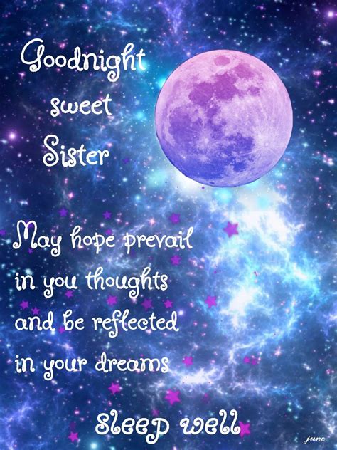 Goodnight Sister Quotes