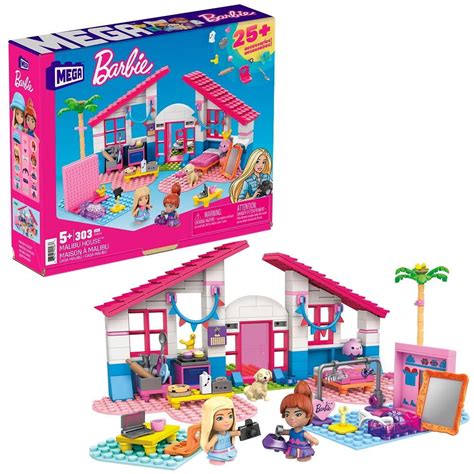 Juguete De Construcci N Mega Barbie Casa Malib Walmart