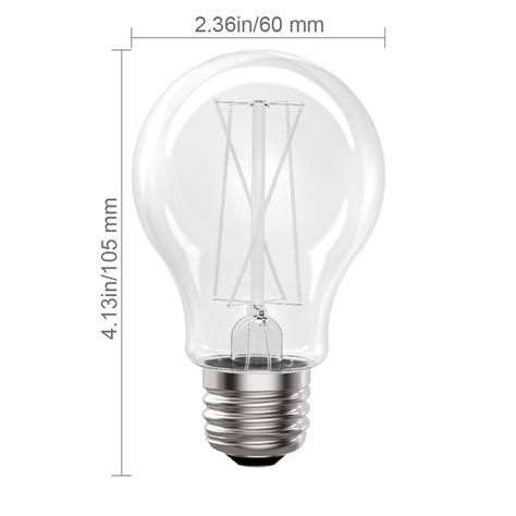 Utilitech Led Light Bulb 60 Watt Eq A19 Daylight E26 Dimmable Led General Purpose Light Bulb 2