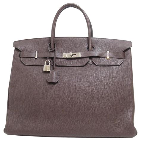 Herm S Hermes Birkin Braun Leder Ref Joli Closet