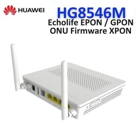 Jual Onu Ont Huawei Echolife Hg M Xpon Epon Gpon Include Adaptor