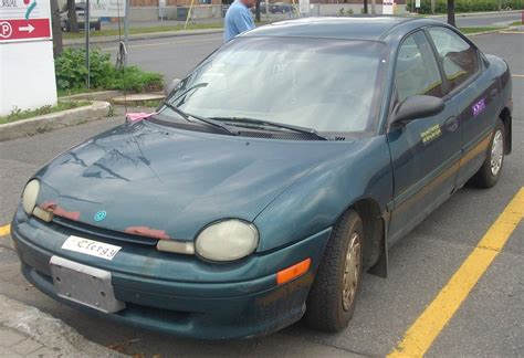 1995 Plymouth Neon Sport Coupe 20l Manual