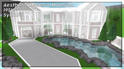 Huge Aesthetic Mansion Bloxburg