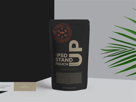 Stand Up Pouch Mockup Psd Template Mockup Free Psd Free Mockup