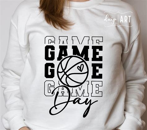 Game Day Svgbasketball Life Svggame Day Vibes Svgbasketball Cheer Svgbasketball Shirt Svg