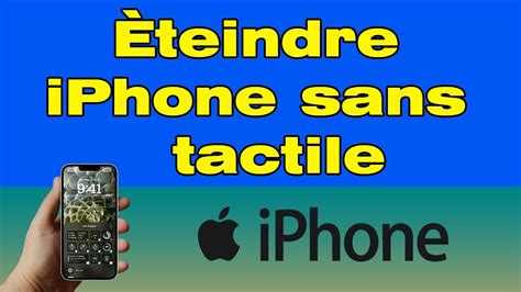 Comment Eteindre Votre Iphone Sans Utiliser Le Tactile Guide D Taill