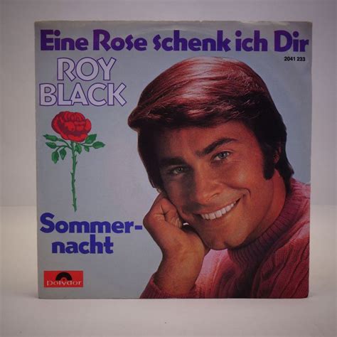 Roy Black Eine Rose Schenk Ich Dir Kaufen Auf Ricardo