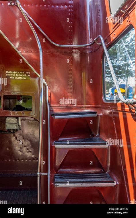 Vintage Buses On Display At The Transport Museum In Wythall