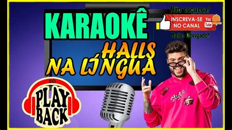 Playback Halls Na L Ngua Kadu Martins Letra Youtube