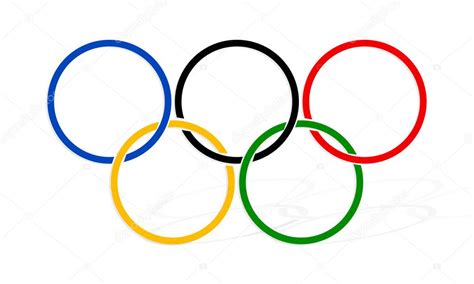 Olympic Rings Ai 10 Stock Vector Image By © S E 4337227