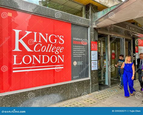 The Office Building of King S College London. Editorial Photo - Image ...