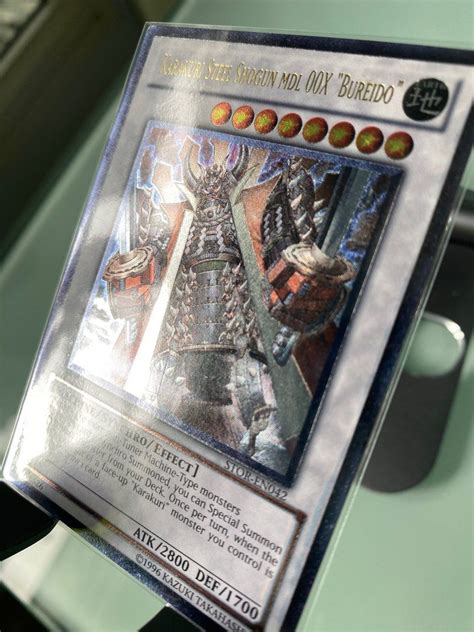 Yugioh Ultimate Rare Karakuri Steel Shogun Mdl 00X Bureido STOR