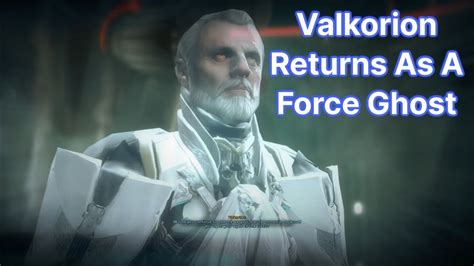 SWTOR KOTFE Valkorion Returns As A Force Ghost Arcann S Forces Have