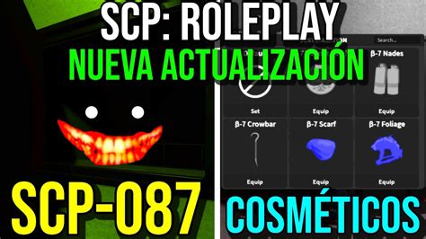 Scp 087 CosmÉticos Y Mucho MÁs Roblox Scp Roleplay Youtube