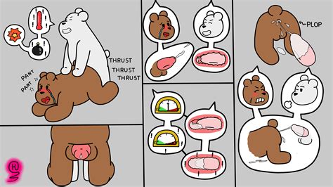 Rule 34 Brown Fur Furry Furry Only Grizzly Wbb Ice Bear Kakau221 We Bare Bears White Fur