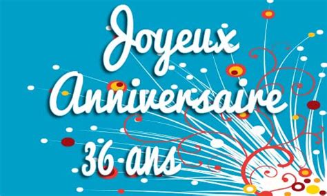 Message Anniversaire 36 Ans Elevagequalitetouraine