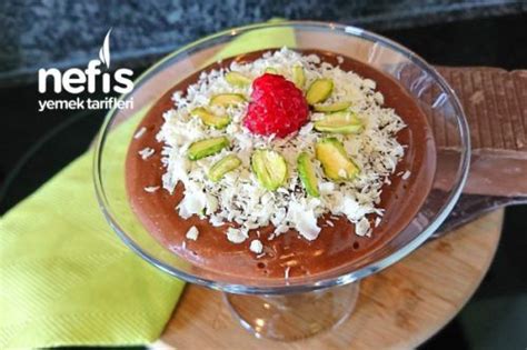 Çift Çikolatalı Puding Nefis Yemek Tarifleri Recipe Food Acai