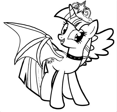 Princess Twilight Sparkle Coloring Page 310