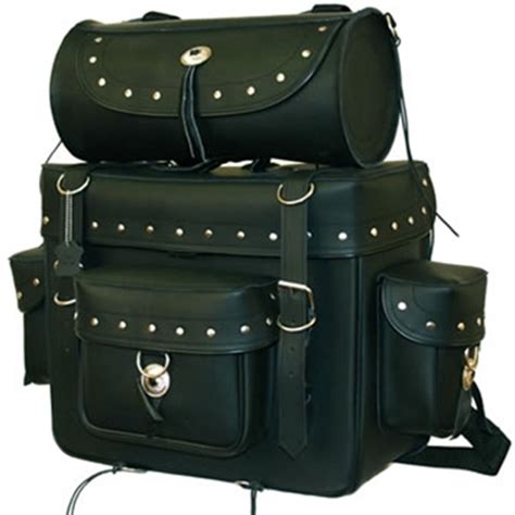 Leather Luggage Bags For Motorcycles | semashow.com