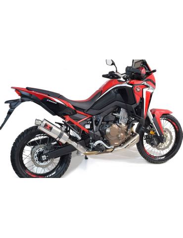 Crf Africa Twin Tube De Raccord Silencieux Ovale En Inox