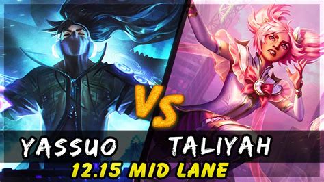 Yassuo Yasuo Vs Taliyah Mid Patch Yasuo Gameplay Youtube